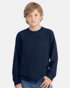 Youth Cotton Long Sleeve Tee