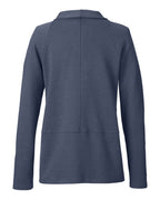 Navy Melange - Back