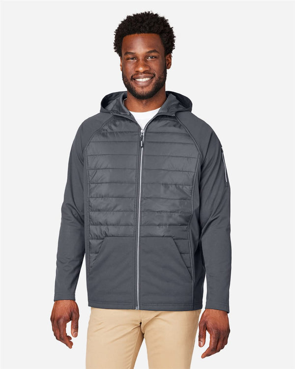 Unisex Techno Lite Hybrid Hooded Jacket