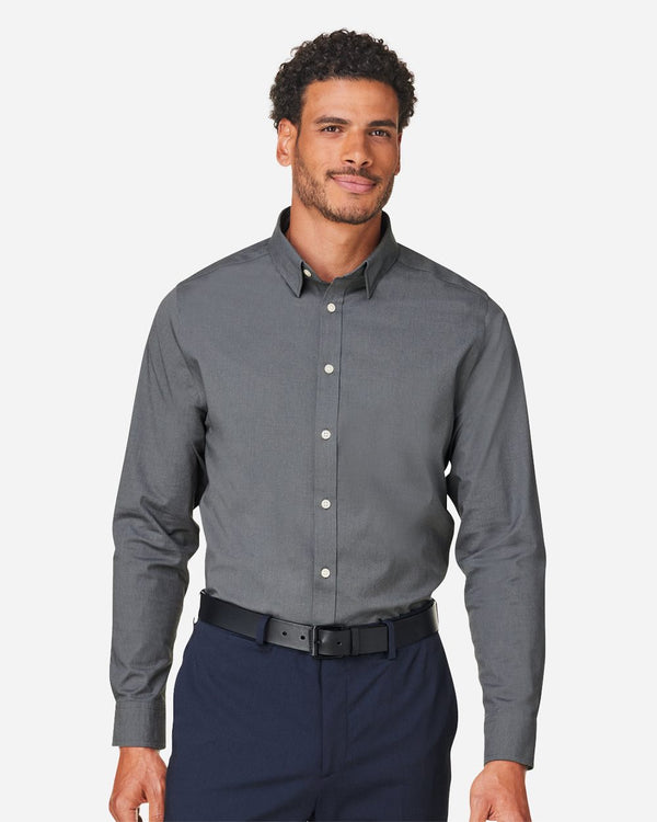 Men's CrownLux Performance® Spencer Poplin Dress Shirt