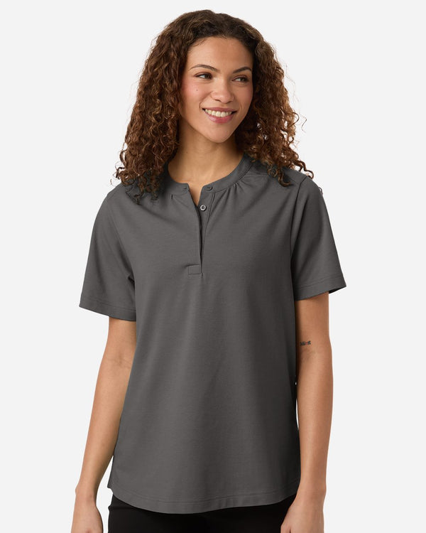 Women's Seaton Pebble Textured Polo
