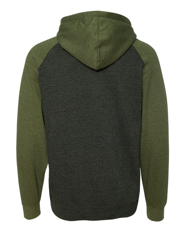 Charcoal Heather/ Army Heather - Back