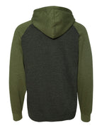 Charcoal Heather/ Army Heather - Back