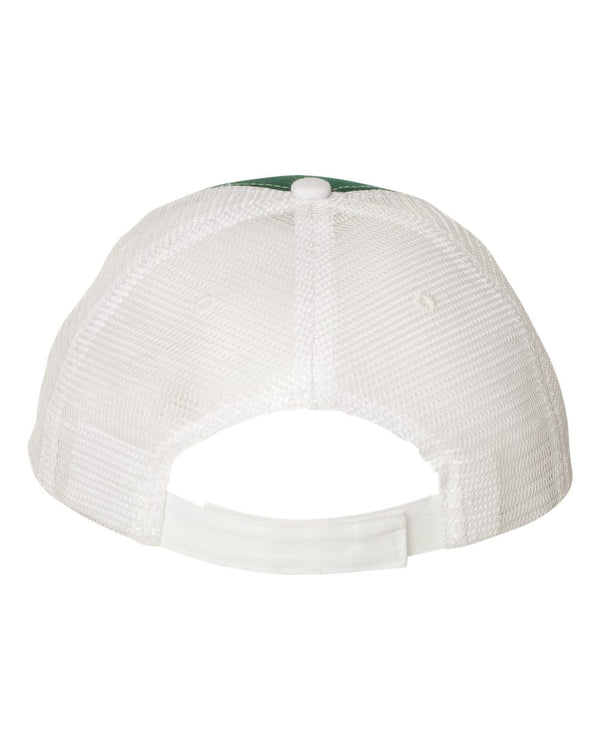 Dark Green/ White - Back