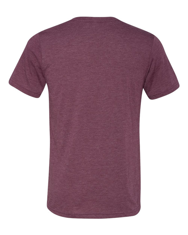 Maroon Triblend - Back