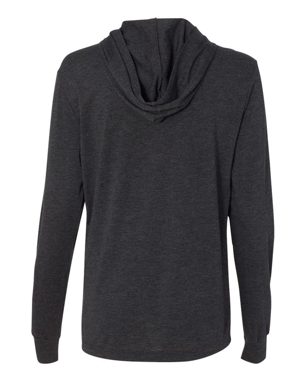 Charcoal Black Triblend - Back