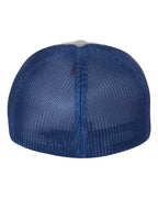 Heather Grey/ Royal - Back