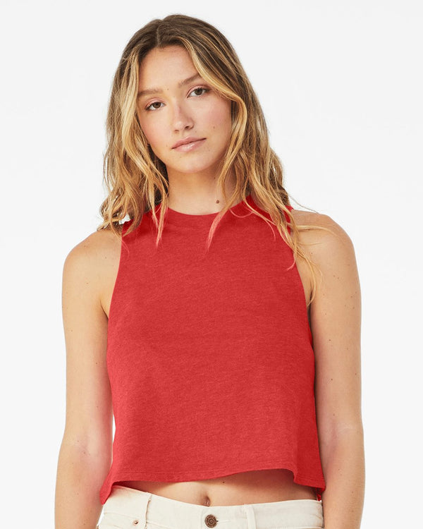 Women's Racerback Crop Tank